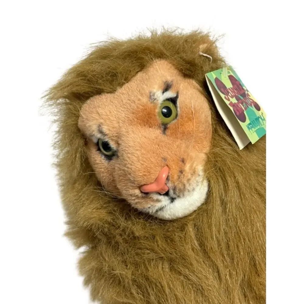KellyToy USA Lion Plush 34" Tail to Toe Jumbo Large Jungle Friends 2000 - Picture 3 of 10